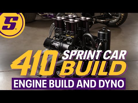 Видео: Сборка автомобиля 410 Sprint, эпизод 14. Сборка двигателя и динамометр