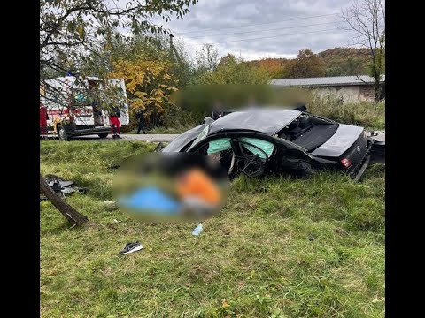 Видео: У Косові в ДТП загинув 15-річний водій легковика