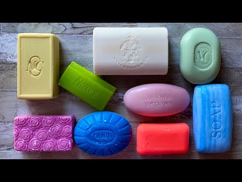 Видео: ASMR Soap cutting | Soap Carving|Резка мыла  | ASMR