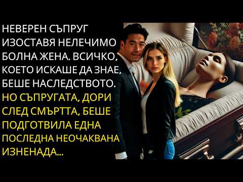 Видео: СЪПРУГ ИЗОСТАВЯ БОЛНАТА СИ ЖЕНА, НО СЪДБАТА МУ ПРИГОТИ НЕОЧАКВАНА ИЗНЕНАДА…