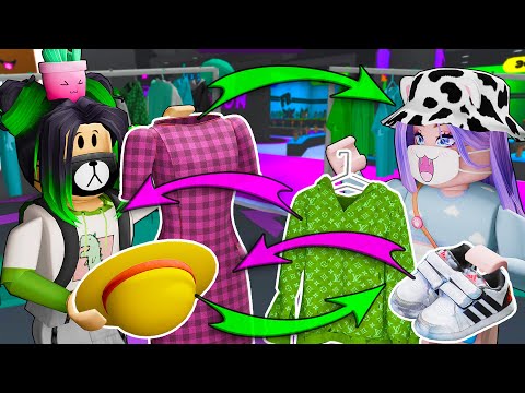 Видео: МОДНО ОДЕВАЕМ ДРУГ ДРУГА НА ПОКАЗЕ МОД! Roblox Fashion Show!