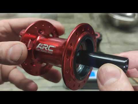 Видео: Китайские втулки ARC hub . неплохо выглядят