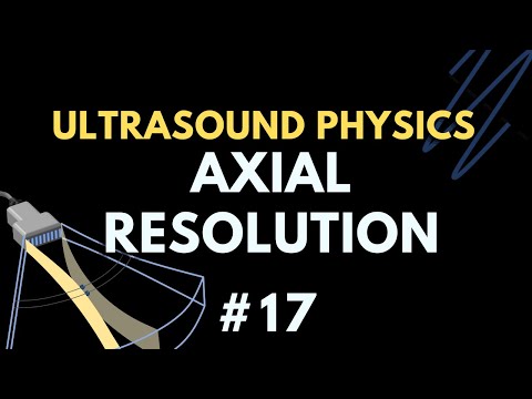 Видео: Аксиальное разрешение | Физика ультразвука | Курс физики радиологии № 17