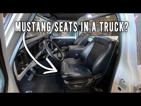 Видео: Как установить сиденья Mustang в грузовик Ford.
