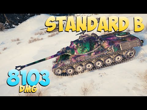 Видео: Standard B - 7 Kills 8.1K DMG - Верный! - Мир Танков