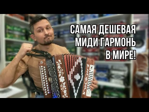 Видео: Самая дешевая МИДИ гармонь в мире!