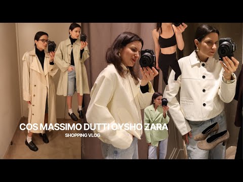 Видео: ДЕНЬ СО МНОЙ: шоппинг COS MASSIMO DUTTI ZARA, обзор спортивного костюма OYSHO
