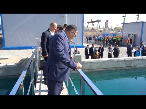 Видео: КАЧЫБЕК ТАШИЕВ МАНАС ШААРЫНДА САРКЫНДЫ СУУЛАРДЫ ТАЗАЛООЧУ ЖАЙДЫ ПАЙДАЛАНУУГА ТАПШЫРДЫ