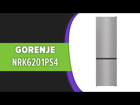 Видео: Холодильник Gorenje NRK6201PS4