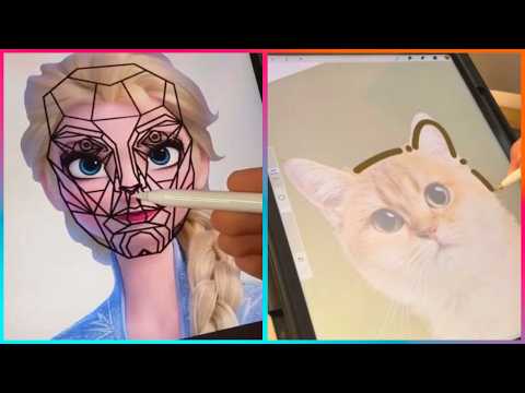 Видео: Удивительные учебные пособия по PROCREATE, которые находятся на другом уровне ▶ 2