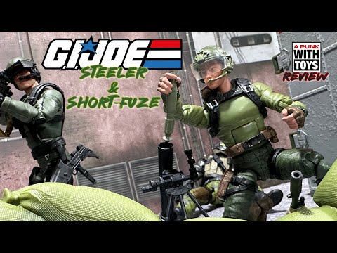 Видео: Обзор секретного оружия GI Joe Steeler и Short-Fuze