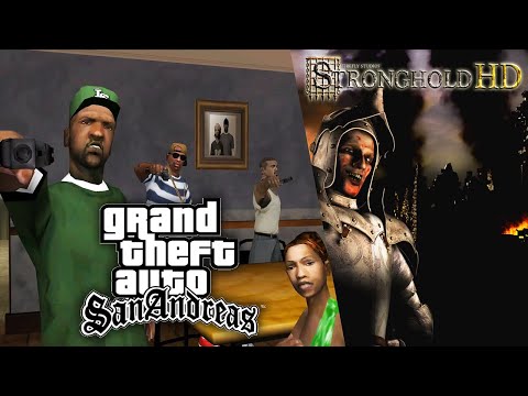 Видео: Grand Theft Auto: San Andreas ► СТРИМ #16 + Stronghold HD