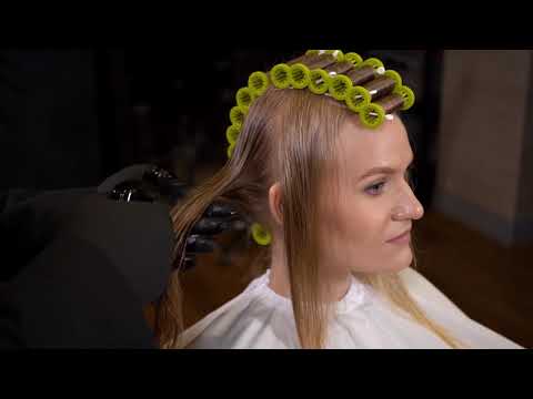 Видео: Бигуди рельсовые в работе