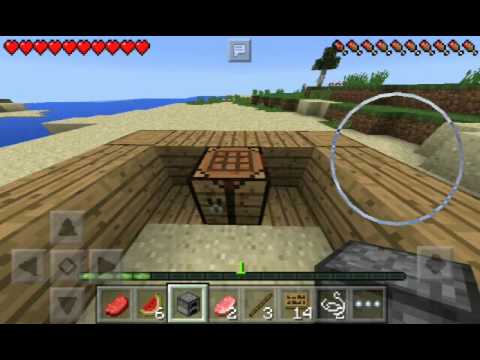Видео: Minecraft PE - Виживания на острове #1
