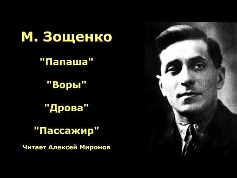 Видео: Михаил Зощенко   "Папаша" "Воры" "Дрова" "Пассажир"