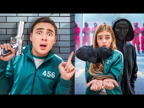 Видео: Младшая Сестра Застряла в Игре в Кальмара !