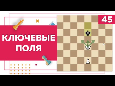 Видео: Ключевые поля в пешечном эндшпиле | Основы Эндшпиля | Chess Up! School #45