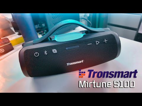 Видео: Tronsmart Mirtune S100 – 50 Вт чистого звука! 🔊 Обзор и тест громкости.