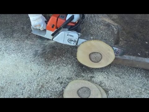 Видео: Stihl 036 из Уфы. 30 лет не предел