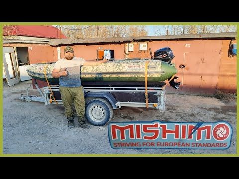 Видео: MISHIMO RAPID PRO. MARLIN PROLAIN  20лс. Подготовка к сезону. Перевозка с мотором на прицепе.