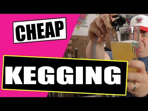 Видео: Экономия на розливе в кеги | Натуральная газация в кеге