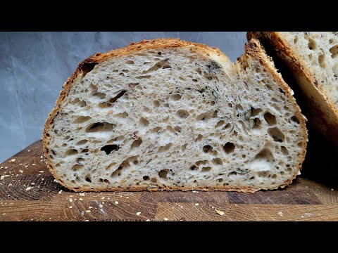 Видео: Полезный и ароматный хлеб с киноа, семенами и секретной добавкой. Простой рецепт для гурманов!"