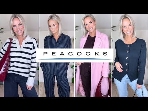 Видео: Осенние тенденции одежды Peacocks. Примерка Louise Redknapp. Бордовая шоколадная мода.