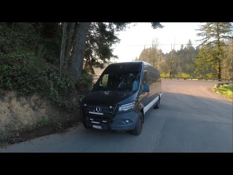 Видео: Больше стоим чем едем))), груз На Орегон.(спринтер работа по Америке)