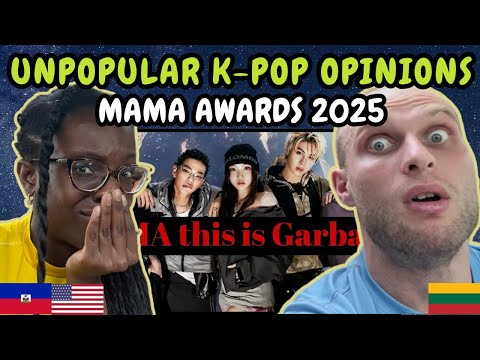 Видео: РЕАКЦИЯ НА НОМИНАЦИИ ПРЕМИИ MAMA 2025: Математика — не математика...