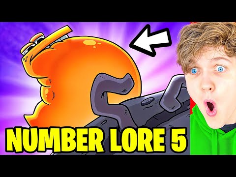 Видео: LANKYBOX РЕАГИРУЕТ НА NUMBER LORE 5!? (ALPHABET LORE против NUMBER LORE - АНИМАЦИЯ!)