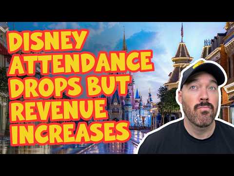 Видео: Посещаемость Диснея упала, но повышение цен помогло спасти ситуацию