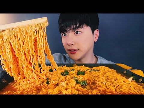 Видео: SUB) Самый пряный корейский рамен! Пряная лапша ★ MUKBANG