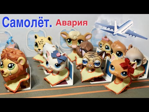 Видео: LPS : САМОЛЁТ. ПОЛЁТ В ИСПАНИЮ. АВАРИЯ / LPS фильм