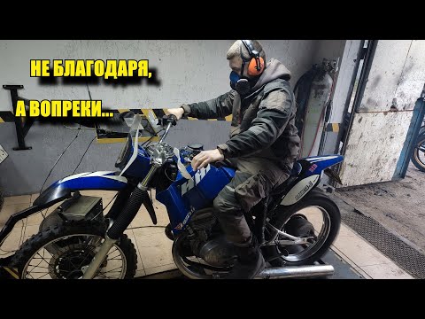 Видео: Мощность ИЖа после доводки двигателя. Испытания на диностенде