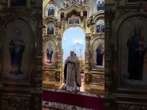 Видео: Проповідь наст. архім. Пахомія (Дідик)в Неділю 18 після Пят. Памʼять свв. Отців 7 Всел. Собору 27.10