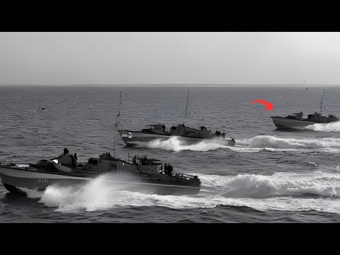 Видео: Немцы Не Ожидали, Что 9 Британских Торпедных Катеров Потопят Их Конвой С Тыла
