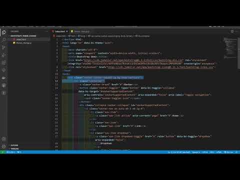 Видео: Темная\светлая темы в Bootstrap 5.*