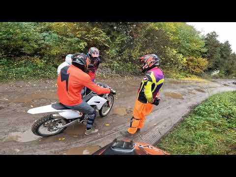 Видео: Покатушки на ендуро