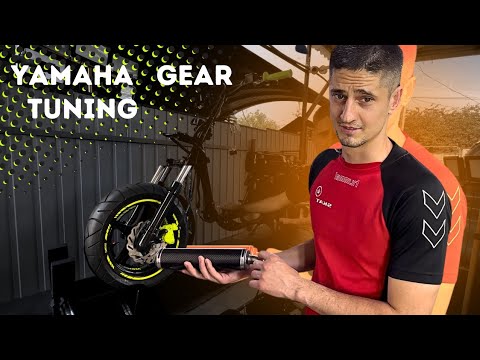 Видео: Тюнинг минарели . Yamaha Aerox bws  slider