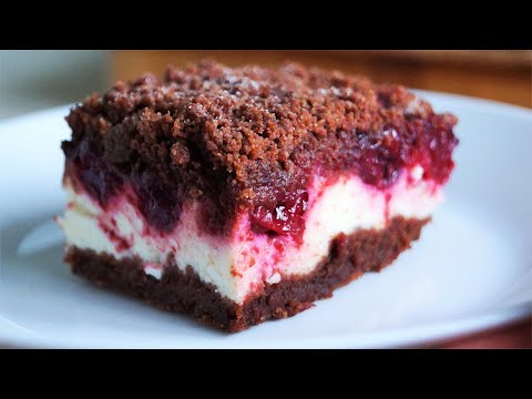 Видео: И ТОРТА НЕ НАДО! Каждый кусочек ТАЕТ ВО РТУ!! Мягкий, Очень вкусный ПИРОГ С ТВОРОГОМ И ВИШНЕЙ!