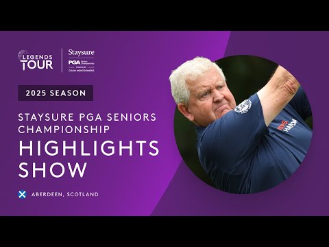 Видео: Лучшие моменты чемпионата Staysure PGA Seniors Championship 2025