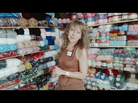 Видео: Крючком и спицами : сарафан из Yarn Art TAHITI .