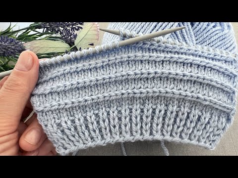 Видео: САМЫЙ КРАСИВЫЙ узор для вязания, который вы когда-либо видели!! :D