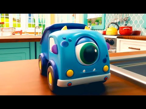 Видео: 🚗 Машинки Мокас – Все серии подряд! – Сборник 1 | Добрый мультик для малышей про машинки