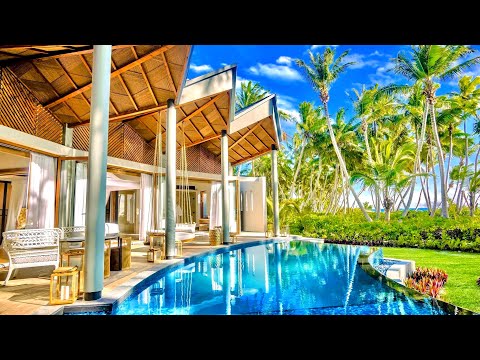 Видео: WALDORF ASTORIA SEYCHELLES | Феноменальный частный островной отель (полный тур в формате 4K)