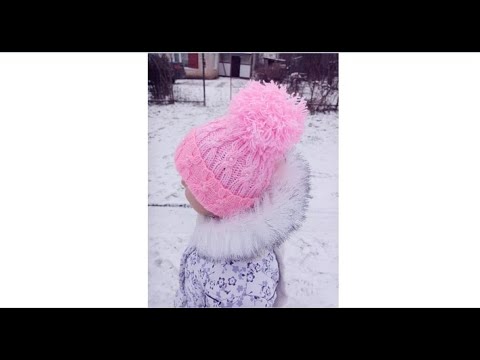 Видео: Шапочка на девочку 4 года. Мастер класс! Шапочка на девочку 4 года