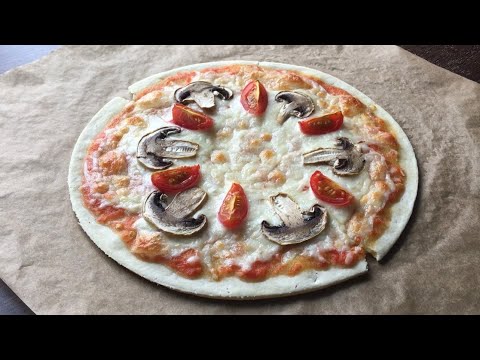 Видео: Пицца на тонком тесте / Безглютеновые рецепты
