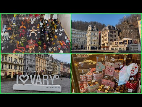 Видео: Карловы вары Чехия / магазин бельгийского шоколада / #wellness hotel Dvořák /  belgische Schokolade