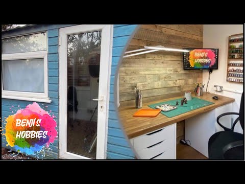 Видео: Строю студию для хобби МОЕЙ МЕЧТЫ из садового сарая!