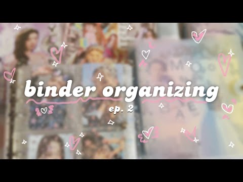 Видео: ♡ болтаю под организацию биндера ♡ binder organizing ep. 2